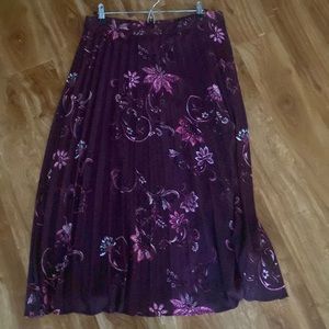 Chicos long skirt size 1
